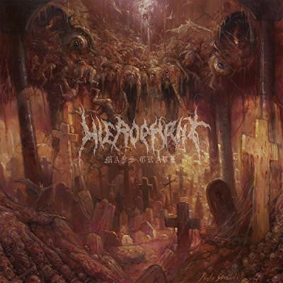 Hierophant (5) : Mass Grave (LP, Album, Ltd, Tra)